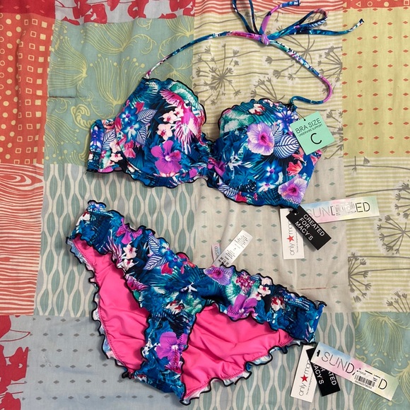 Macy's Other - Brand New With Tags Bikini Set from Macy’s Sundazed Collection